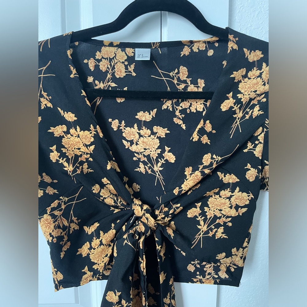 Wrap Crop Top - image 2